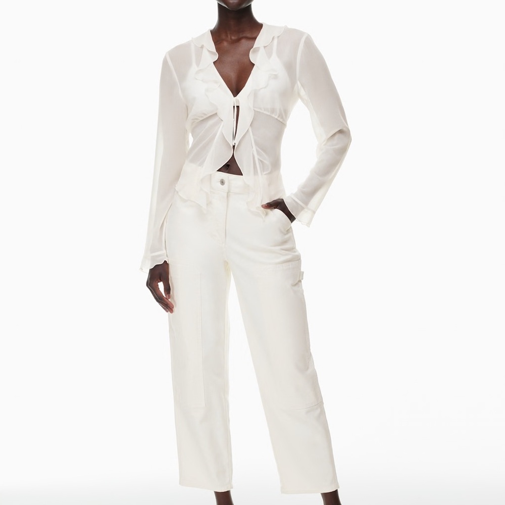 Aritzia Wilfred Free Brennan Pant - Light Birch - 8